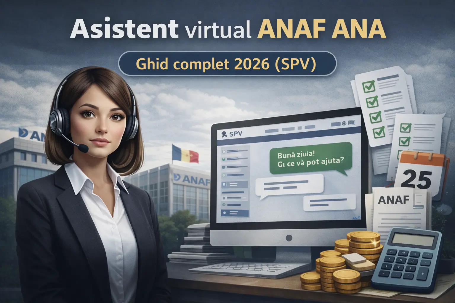 Asistentul ANAF 2026 – ANA în SPV: ghid complet