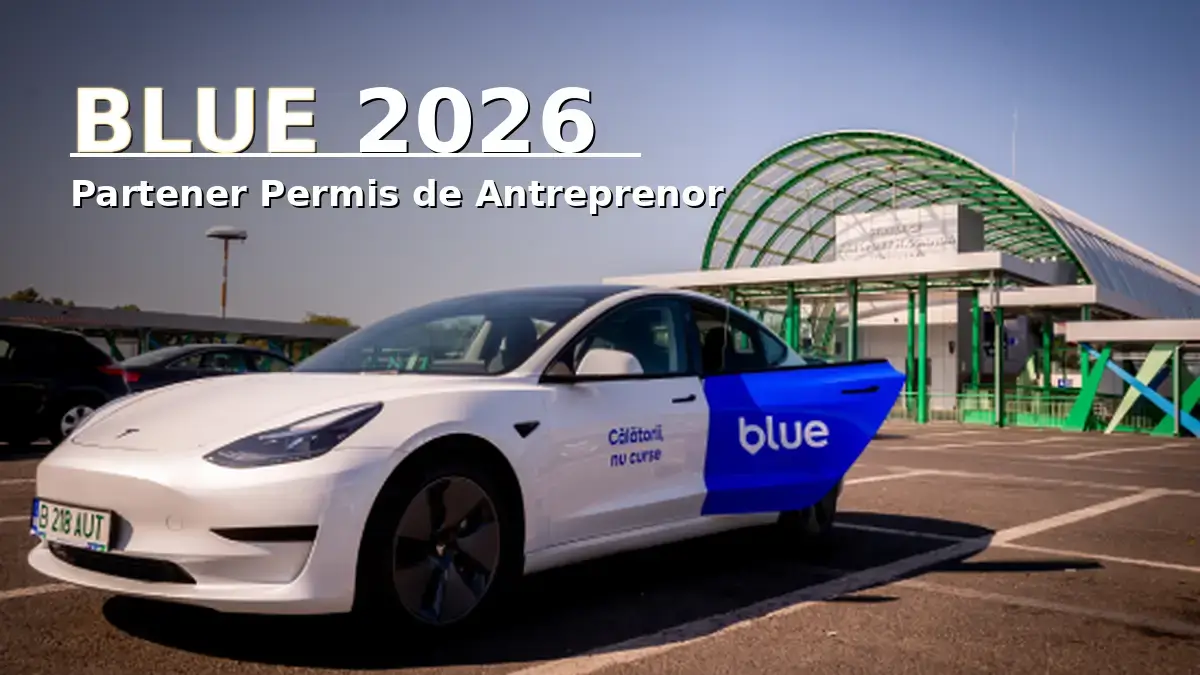 BLUE partener Permis de Antreprenor în 2026 – anunț parteneriat (blue.ro)