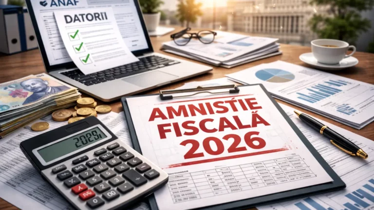 Checklist amnistie fiscala 2026 firme: SPV, fisa pe platitor, contestație, esalonare, termene