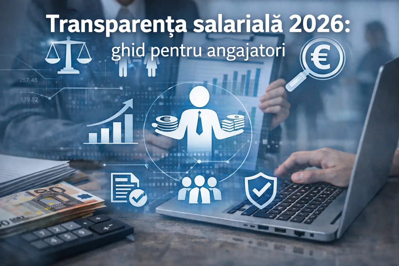 Transparența salarială 2026 – ghid pentru angajatori: reguli, termene și pași