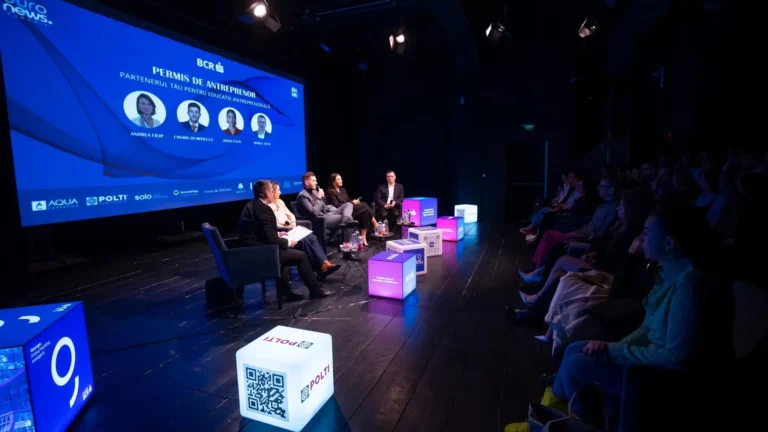 Panel despre fiscalitate la Permis de Antreprenor, cu Andrea Filip, Cosmin Dumitrașcu, Diana Enciu și Marius Alexe, emisiune difuzată la Euronews România