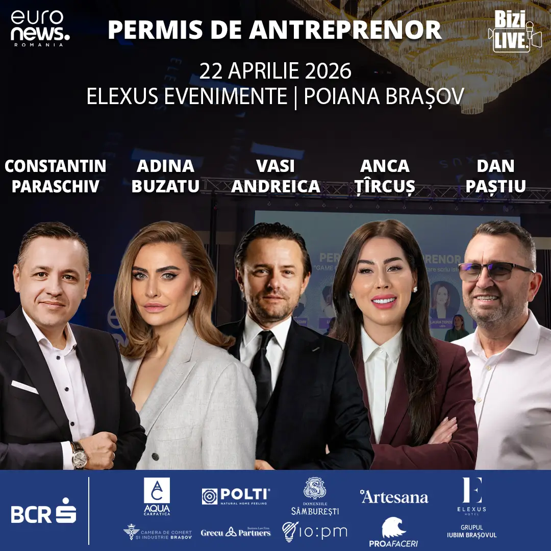 Panel Brand Builders la Permis de Antreprenor Summit 2026 cu Adina Buzatu, Vasi Andreică, Anca Țîrcuș și Dan Paștiu