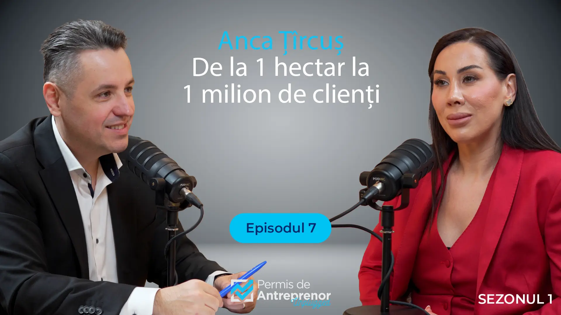 Anca Țîrcuș: cum construiești un imperiu într-o piață care nu exista | Aronia Charlottenburg Anca Țîrcuș, CEO Aronia Charlottenburg, alături de Constantin Paraschiv la podcastul Permis de Antreprenor Unplugged
