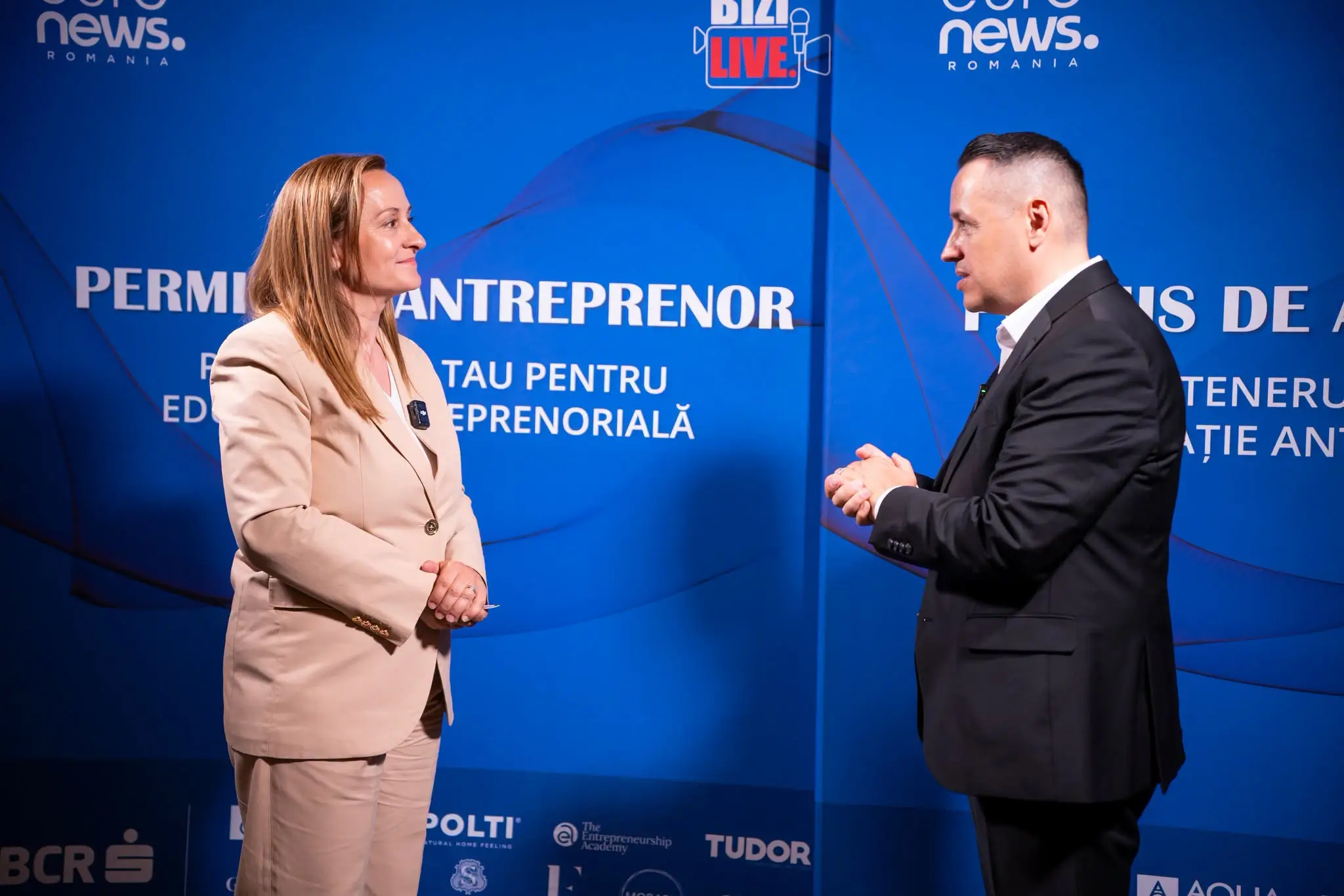 Roxana Gena Mircea (REI Finance Advisors) in dialog cu Constantin Paraschiv despre fonduri europene, la Permis de Antreprenor