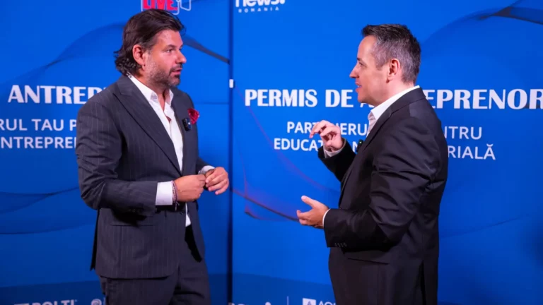 Răzvan Popa, CEO Alusystem, în dialog cu Constantin Paraschiv la Permis de Antreprenor despre AI și relațiile umane în business